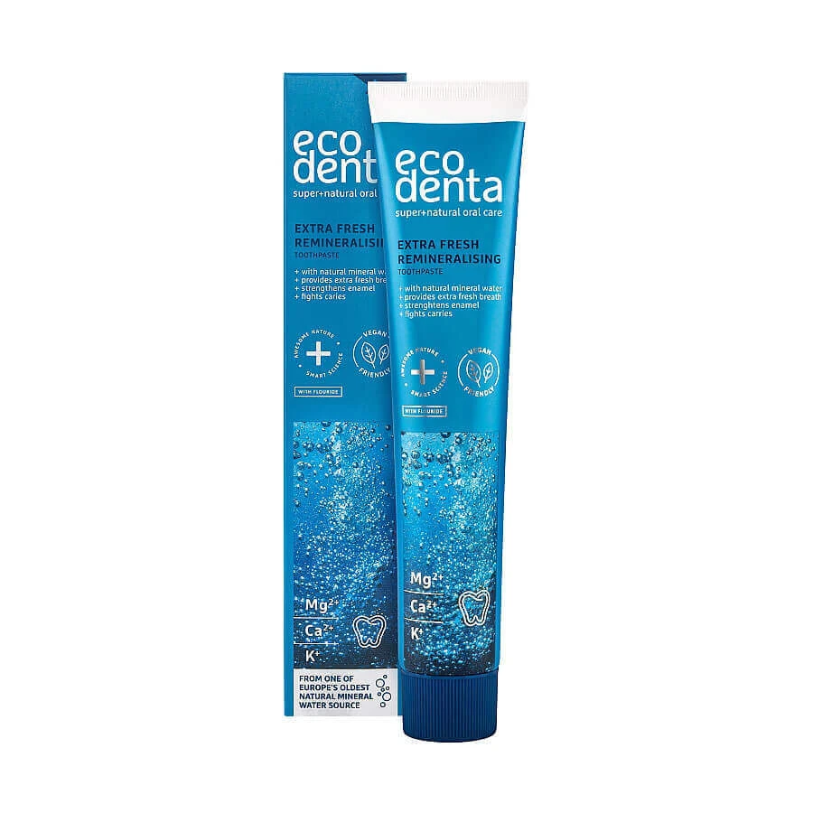 Реминерализующая зубная паста extra fresh, Ecodenta, 75 мл: цены и характеристики