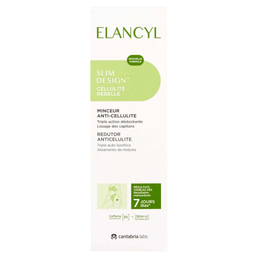 Elancyl Slim Design, крем для тела против упрямого целлюлита, 200 мл: цены и характеристики