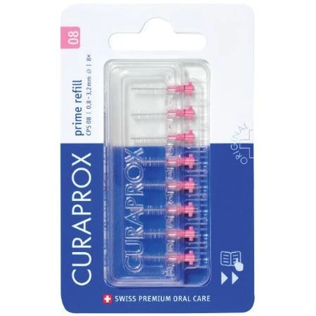 Міжзубні щітки Curaprox Prime Refill, розмір. 08 8 шт: ціни та характеристики