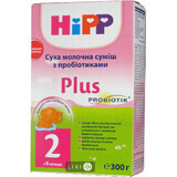 Hipp 2 plus сухая молочная смесь с пробиотиками 300 г
