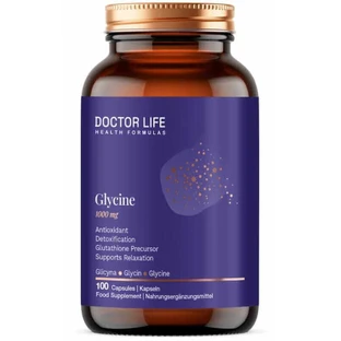 Doctor Life L-гліцин 1000 мг, 100 капсул
