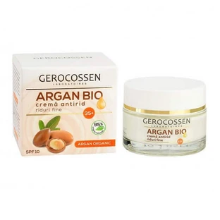 Крем против мелких морщин с SPF 10 35+ Organic Argan, 50 мл, Gerocossen
