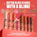 NYX Professional Makeup Butter Gloss блискучий блиск для губ 07 Big Spender: ціни та характеристики