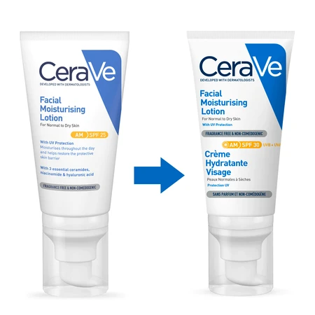 Зволожуючий крем для обличчя SPF 30, 52 мл, CeraVe: ціни та характеристики