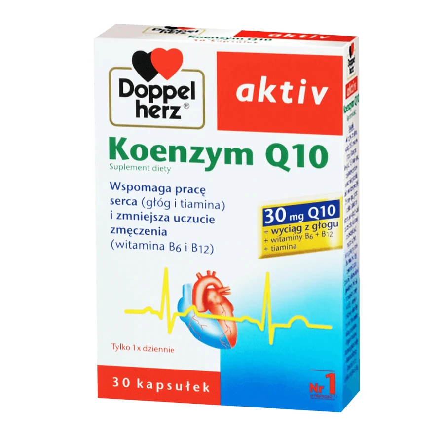 Doppelherz Aktiv Коензим Q10 30 капсул: ціни та характеристики