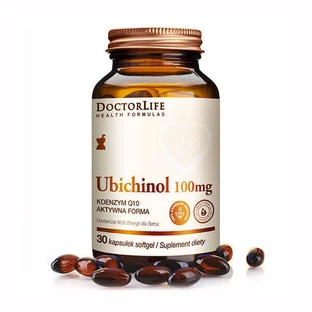 Убіхінол Doctor Life Ubiquinol 100 мг, 30 капсул