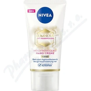 Крем для рук Nivea Luminous Anti-Pigment Hand Cream 1×50 мл, крем для рук