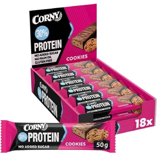Corny Protein 30% протеиновый батончик печенье 50 г