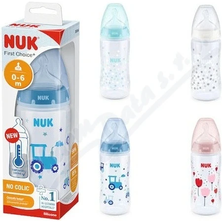 NUK FC+ flaa Temperature Control 1×1 шт, фаа для новорожденных 300 мл: цены и характеристики