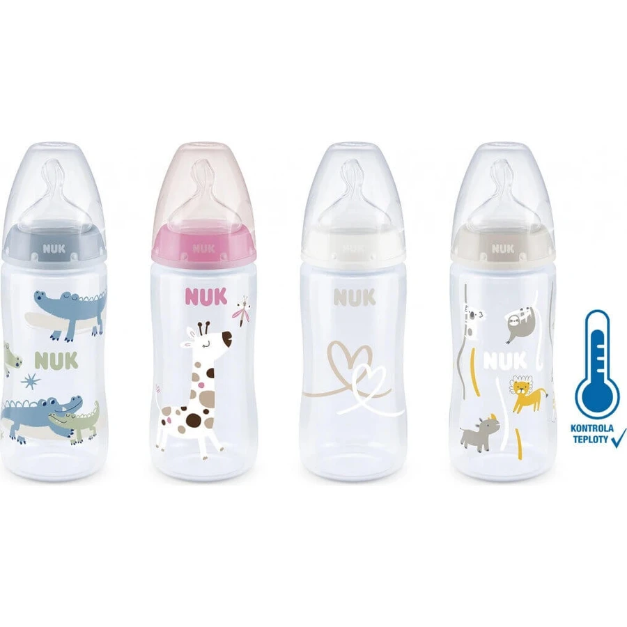 NUK FC+ flaa Temperature Control 1×1 шт, фаа для новорожденных 300 мл: цены и характеристики