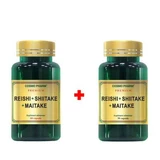 Рейші + Шиітаке + Майтаке Cosmopharm, 60 + 30 капсул