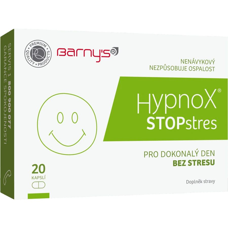 Barny's HypnoX® STOPstress 20 капсул: цены и характеристики