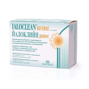 Ialoclean Defence ородиспергируемый порошок, 14 пакетиков, Farma Derma
