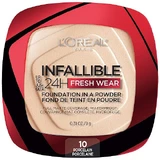 Пудра для лица, Loreal, Infallible 24H Fresh Wear, Foundation In A Powder, 10 Porcelain, 9 г