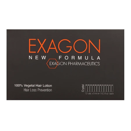 Сыворотка для волос Exagon New Formula против выпадения, ампулы, 12 шт. по 9 мл: цены и характеристики