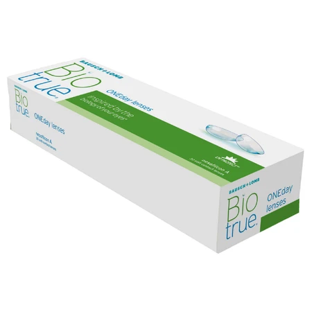 Biotrue ONEday, контактні лінзи, одноденні, сферичні, - 1.25, 30 шт.: ціни та характеристики