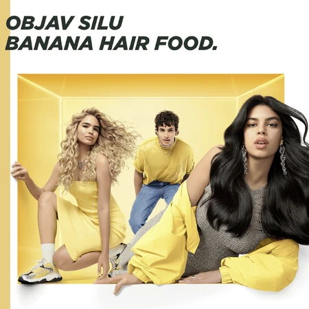 Garnier Кондиціонер для волосся Fructis Hair Food Банан 350 мл: ціни та характеристики