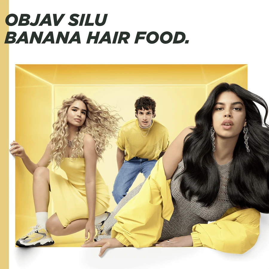Garnier Кондиціонер для волосся Fructis Hair Food Банан 350 мл: ціни та характеристики