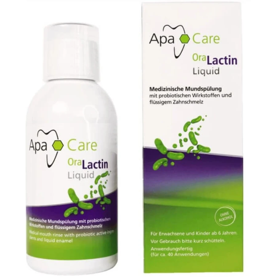Ополіскувач для порожнини рота ApaCare OraLactin Liquid, 200 мл: ціни та характеристики