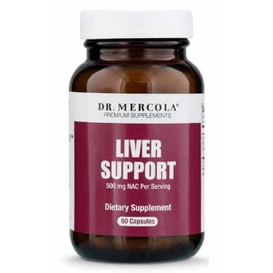 NAC з розторопшею - 60 капсул DR Mercola: ціни та характеристики