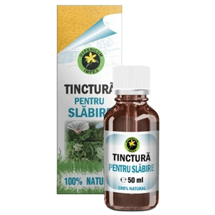 Настойка для схуднення Hypericum Tinctura pentru Slabire, 50 мл