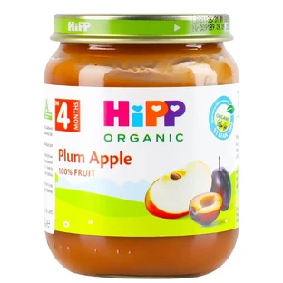 Пюре Hipp Organic Слива-яблоко для детей от 4-х месяцев 125 г