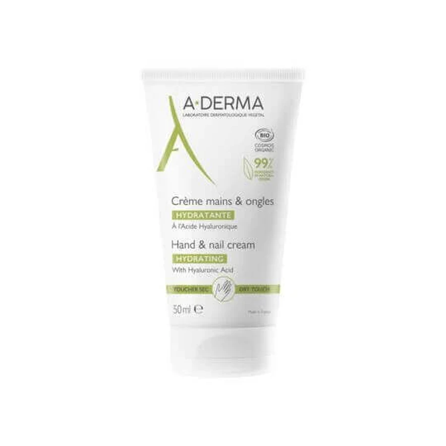 Увлажняющий крем для рук и ногтей, 50 мл, A-Derma: цены и характеристики