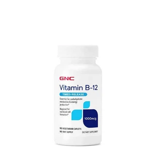 Витамин B-12 1000 мкг (016925), 90 таблеток, Gnc