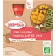Babybio doypack киви, манго, кокосовое молоко 4 x 90 г