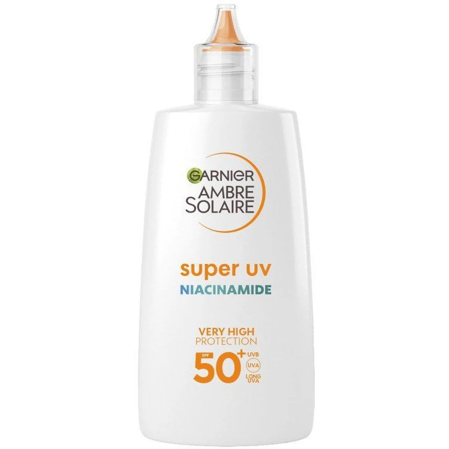 Garnier Ambre Solaire Super UV Дневной флюид против несовершенств с ниацинамидом и SPF 50+, 40 мл: цены и характеристики