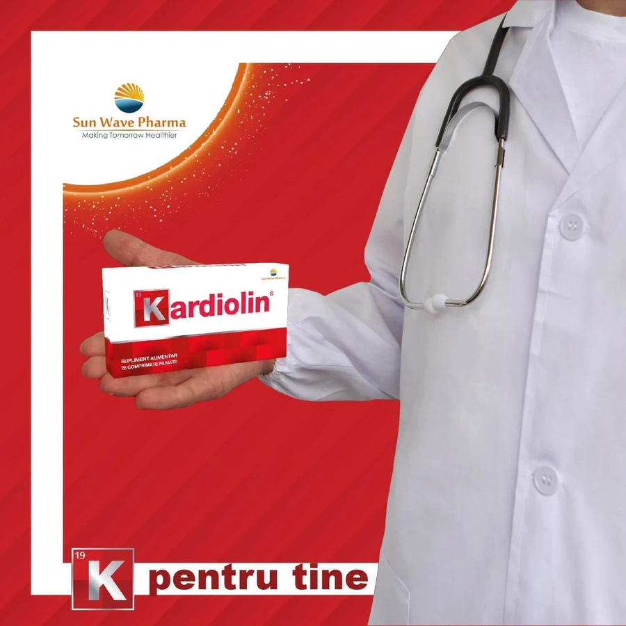 Кардиолин, 28 таблеток, покрытых пленочной оболочкой, Sun Wave Pharma: цены и характеристики