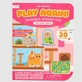 Набор настольных и игровых игр с переставляемыми наклейками, 3 года+, Дружелюбные животные, Ooly