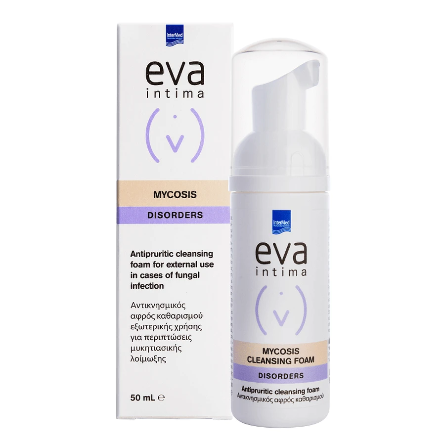 Очищающая пенка Eva Intima Mycosis Cleansing Foam, 50 мл, Intermed: цены и характеристики