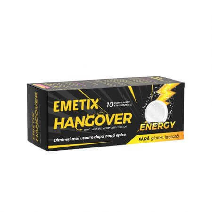 Emetix Похмільна енергія, 10 таблеток, Fiterman: ціни та характеристики