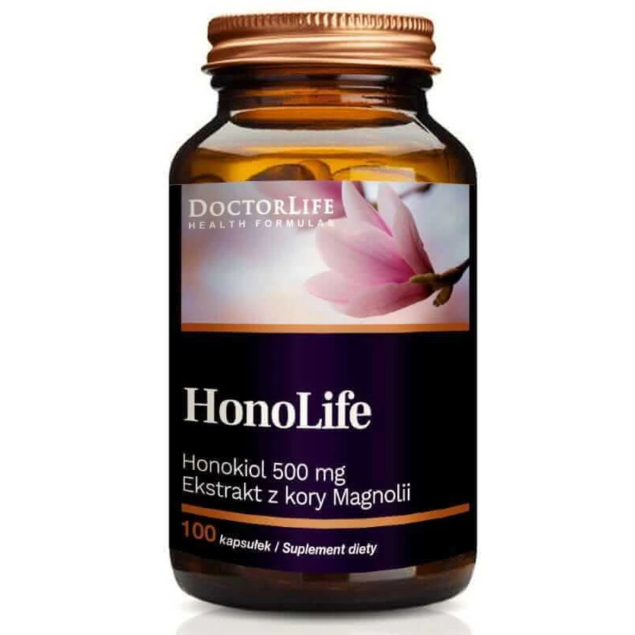 Doctor Life HonoLife Honokiod экстракт коры магнолии 500 мг, 100 капсул: цены и характеристики