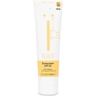 NAÏF Захисний сонцезахисний крем SPF 30 для дітей та немовлят 1×100 мл, сонцезахисний крем для дітей
