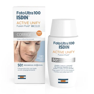 Isdin Active Unify Fusion Солнцезащитный флюид для лица SPF 50+, 50 мл