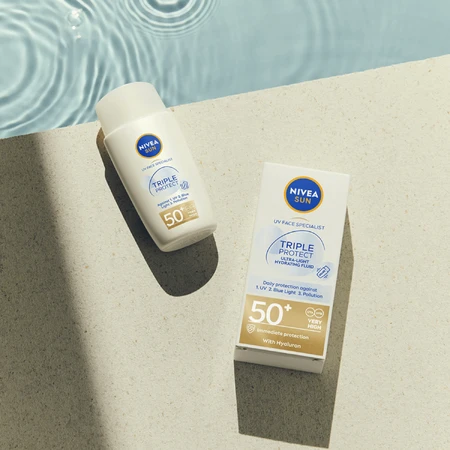 Nivea Sun Triple Protect Флюид для лица SPF50+, 40 мл: цены и характеристики