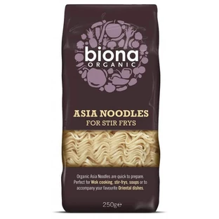 Азія Органічна локшина для фритюру, 250 г, Biona