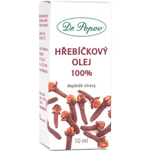 Гвоздична олія Dr.Popov 100% 10 мл