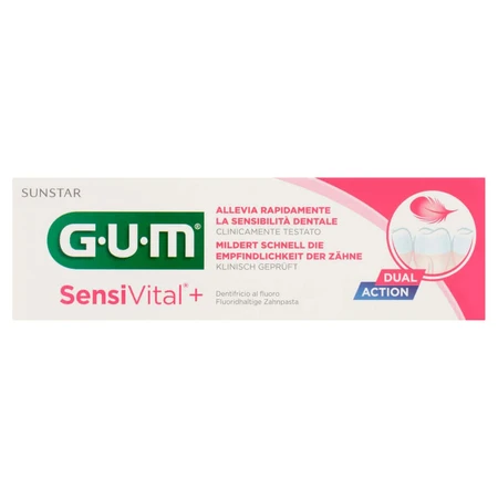 Sunstar GUM SensiVital, паста 6070, 75 мл - Тривале використання!: ціни та характеристики