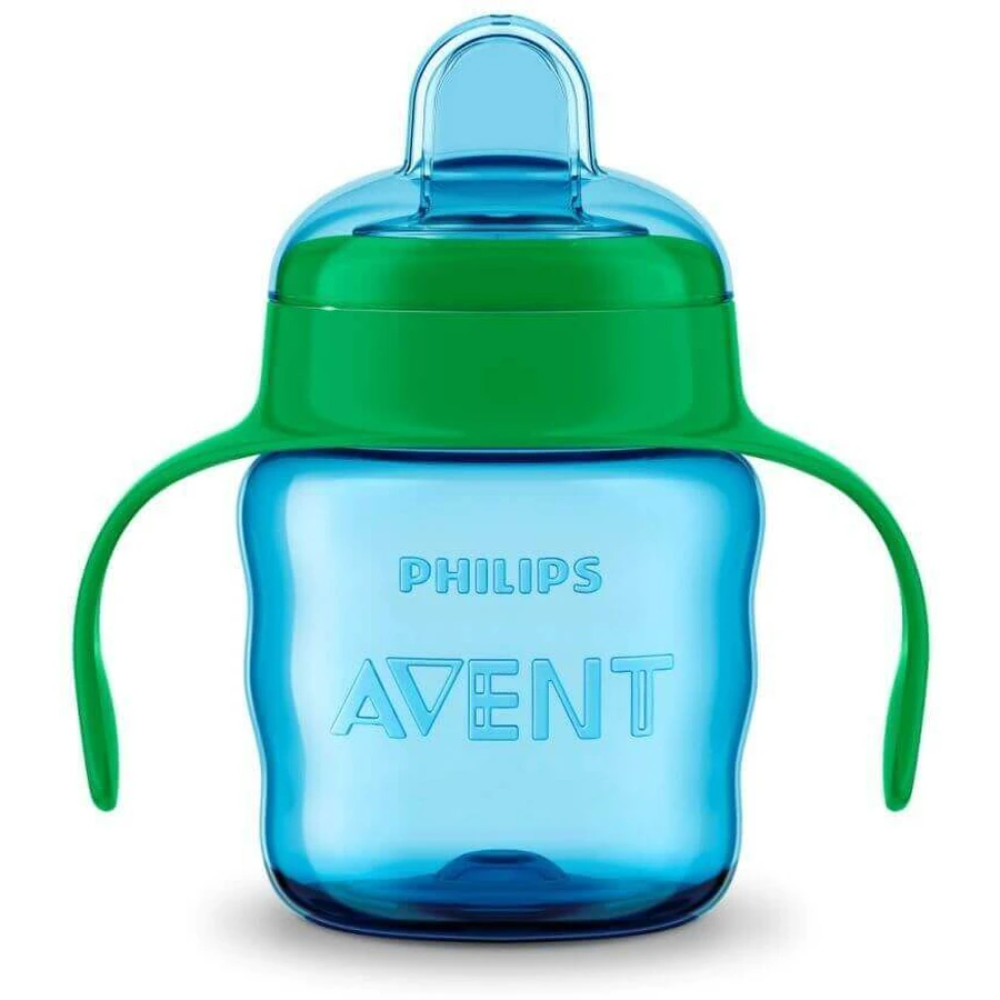 Чашка Philips Avent Classic First Sips з ручками для хлопчика, 200 мл: ціни та характеристики