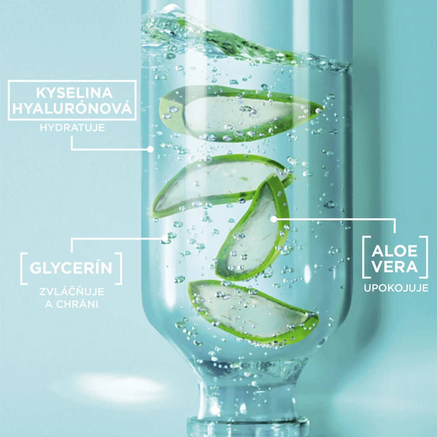 Garnier Skin Naturals Заспокійливий очищувальний крем з гіалуроновою кислотою та алое вера, 250 мл: ціни та характеристики