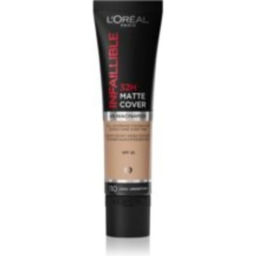 L'Oréal Paris Infaillible 32H Matte Cover Cool Undertone матуючий макіяж 1×30 мл, матуючий макіяж: ціни та характеристики