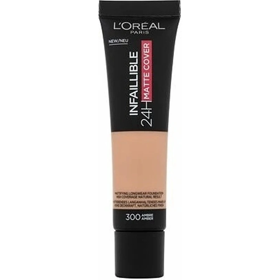 L'Oréal Paris Infaillible 32H Matte Cover Cool Undertone матуючий макіяж 1×30 мл, матуючий макіяж: ціни та характеристики