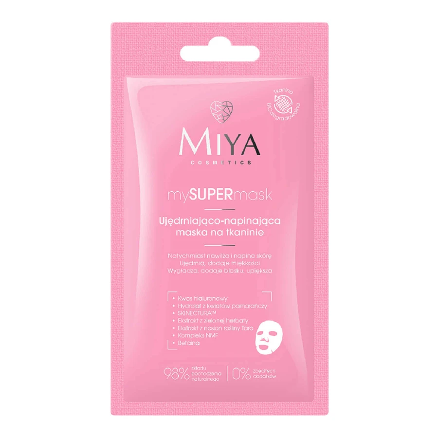 Miya Cosmetics укрепляющая и подтягивающая тканевая маска, 1 шт.: цены и характеристики