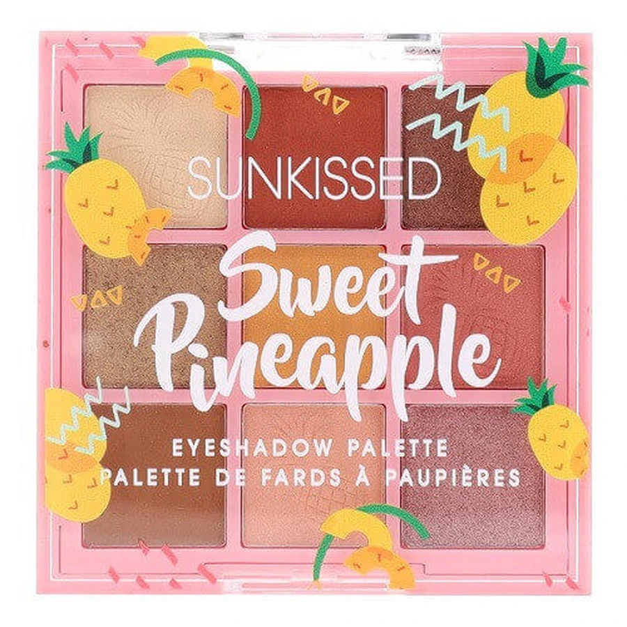 Палітра тіней Sunkissed Sweet Pineapple, 9 кольорів: ціни та характеристики