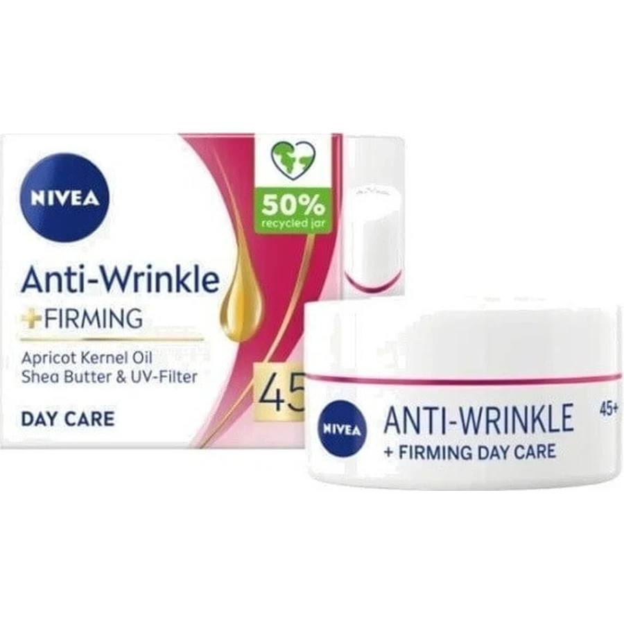 NIVEA 45+ против морщин 1×50 мл, укрепляющий дневной крем: цены и характеристики