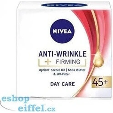 NIVEA 45+ против морщин 1×50 мл, укрепляющий дневной крем: цены и характеристики