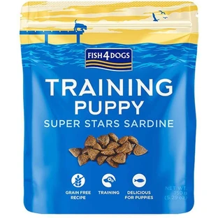 Fish4Dogs Тренувальна пальмова рибка для лина сардина 150 г
